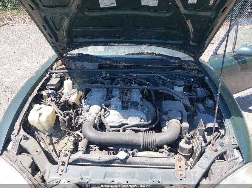 2001 MAZDA MX-5 CABRIO 1.8L I-4 DOHC, VVT, 142HP