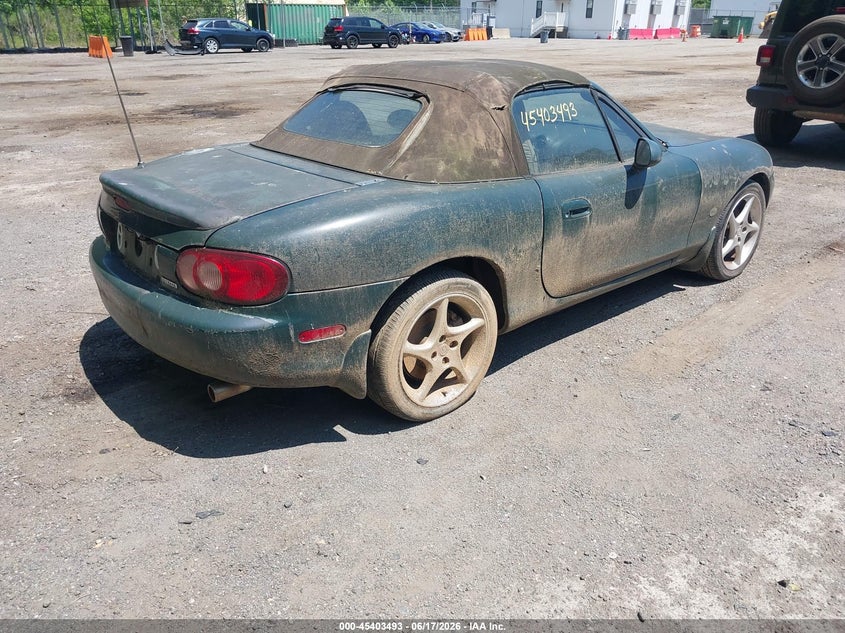2001 MAZDA MX-5 CABRIO 1.8L I-4 DOHC, VVT, 142HP