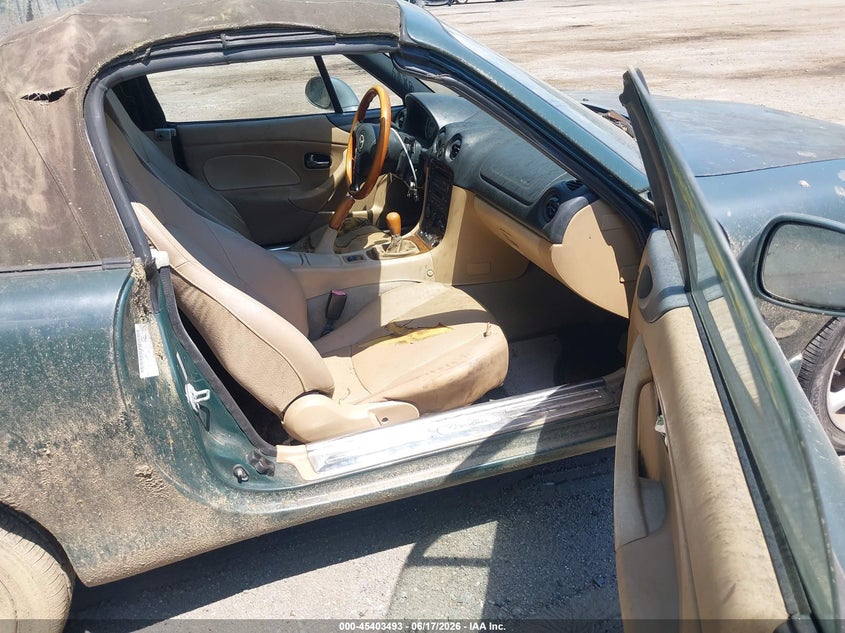 2001 MAZDA MX-5 CABRIO 1.8L I-4 DOHC, VVT, 142HP