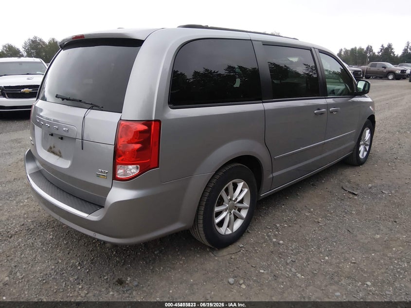 2016 Dodge Grand Caravan Sxt VIN: 2C4RDGCG0GR374833 Lot: 45403523