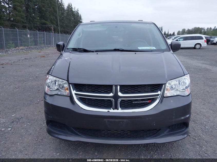 2016 Dodge Grand Caravan Sxt VIN: 2C4RDGCG7GR374828 Lot: 45403532