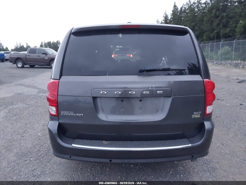 2016 Dodge Grand Caravan Sxt VIN: 2C4RDGCG7GR374828 Lot: 45403532