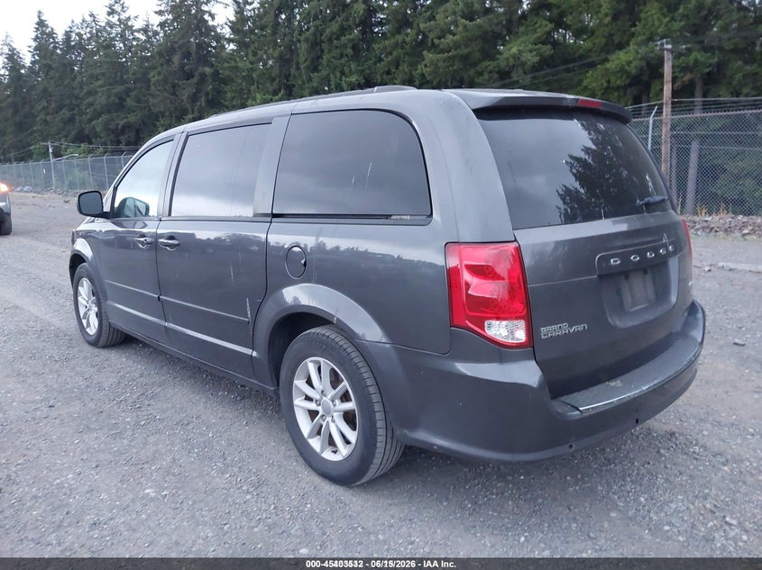 2016 Dodge Grand Caravan Sxt VIN: 2C4RDGCG7GR374828 Lot: 45403532