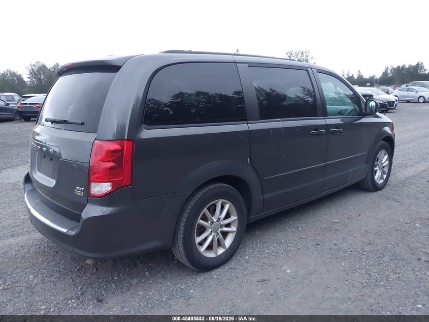 2016 Dodge Grand Caravan Sxt VIN: 2C4RDGCG7GR374828 Lot: 45403532