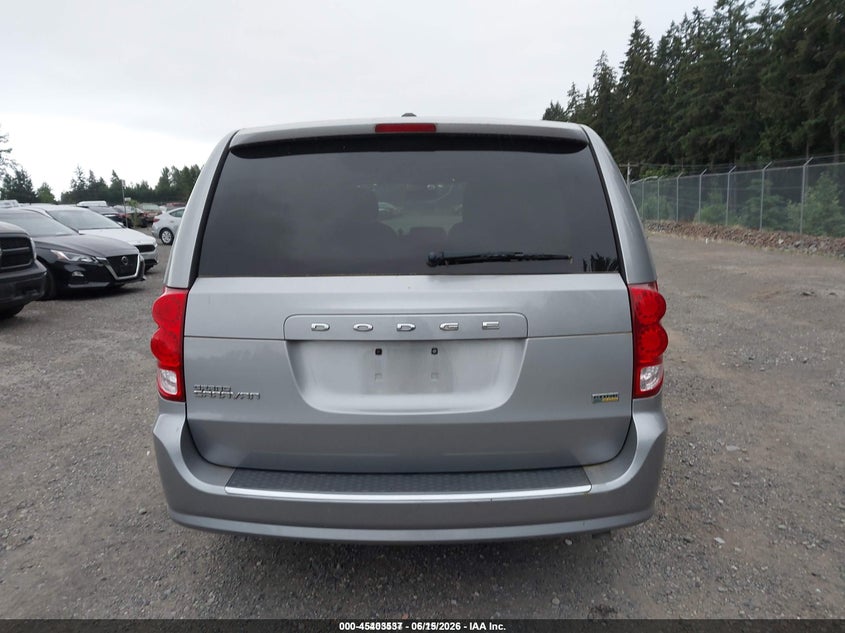 2016 Dodge Grand Caravan Se Plus VIN: 2C4RDGBGXGR395612 Lot: 45403537