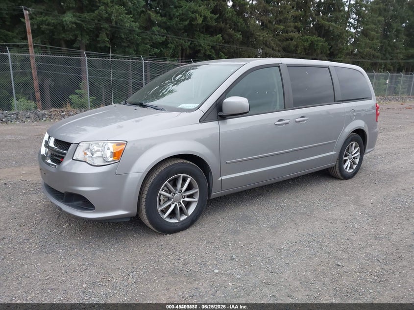 2016 Dodge Grand Caravan Se Plus VIN: 2C4RDGBGXGR395612 Lot: 45403537