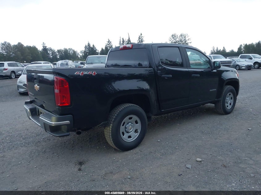 2017 Chevrolet Colorado Wt VIN: 1GCGTBEN2H1250965 Lot: 45403549