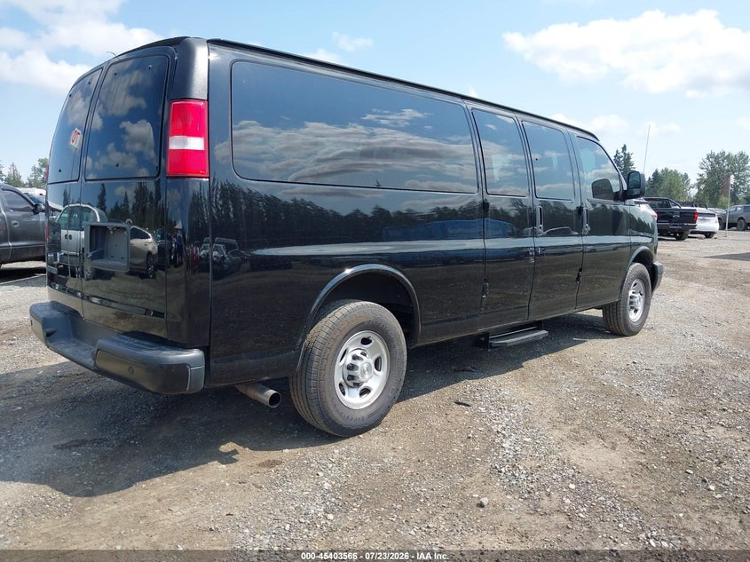Vin: 1gazgnfp7l1266126, lot: 45901569, chevrolet express passenger rwd 3500 extended wheelbase ls 20204
