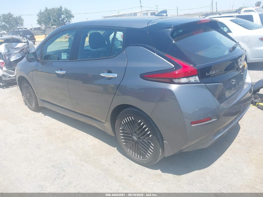 Vin: 1n4cz1cv2pc551920, lot: 45901584, nissan leaf sv plus 60 kwh 20233