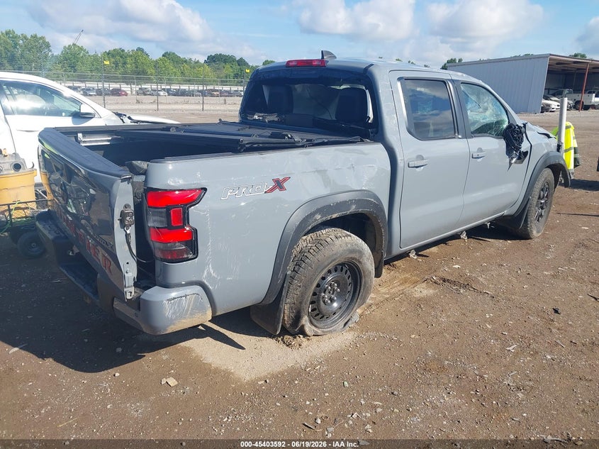 Vin: 1n6ed1ej5pn603411, lot: 45901595, nissan frontier pro-x 4x2 20234