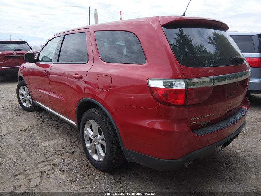Vin: 1c4sdjft8dc670002, lot: 45901600, dodge durango special service 20133