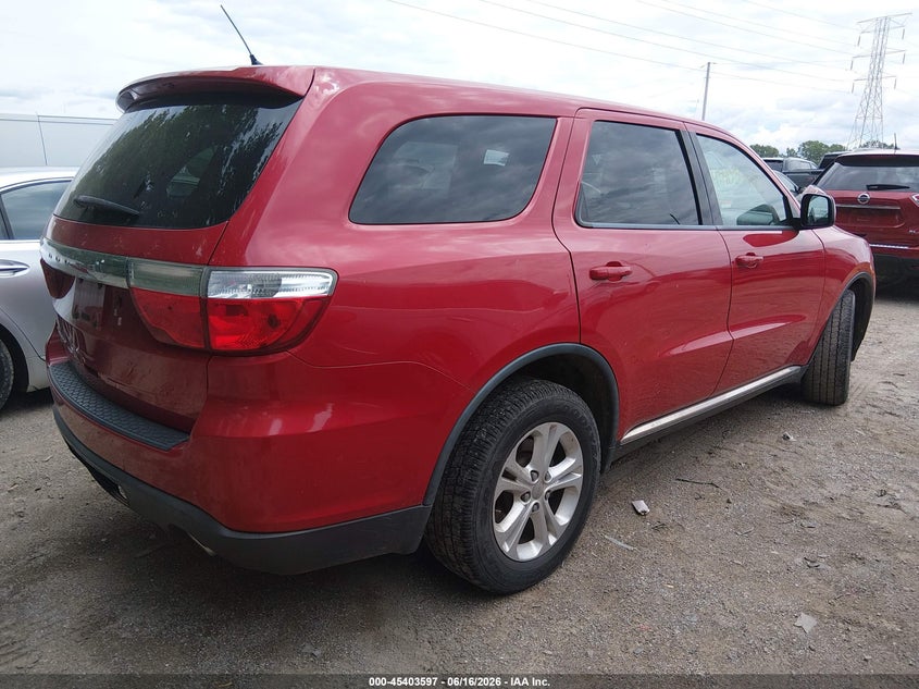 Vin: 1c4sdjft8dc670002, lot: 45901600, dodge durango special service 20134