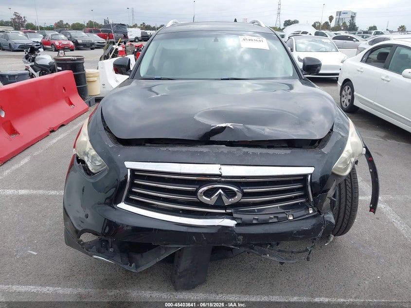 2014 Infiniti Qx70 VIN: JN8CS1MU8EM450249 Lot: 45403641