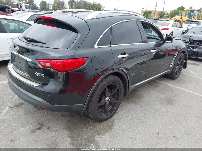 2014 INFINITI QX70 auction photo 4