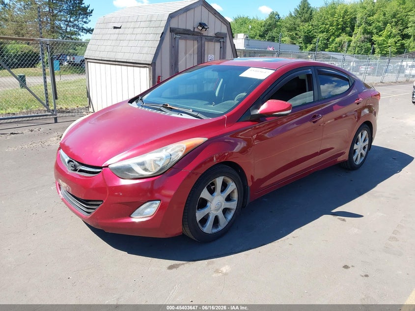 KMHDH4AE4CU310950 2012 Hyundai Elantra Limited (Ulsan Plant) photo 1