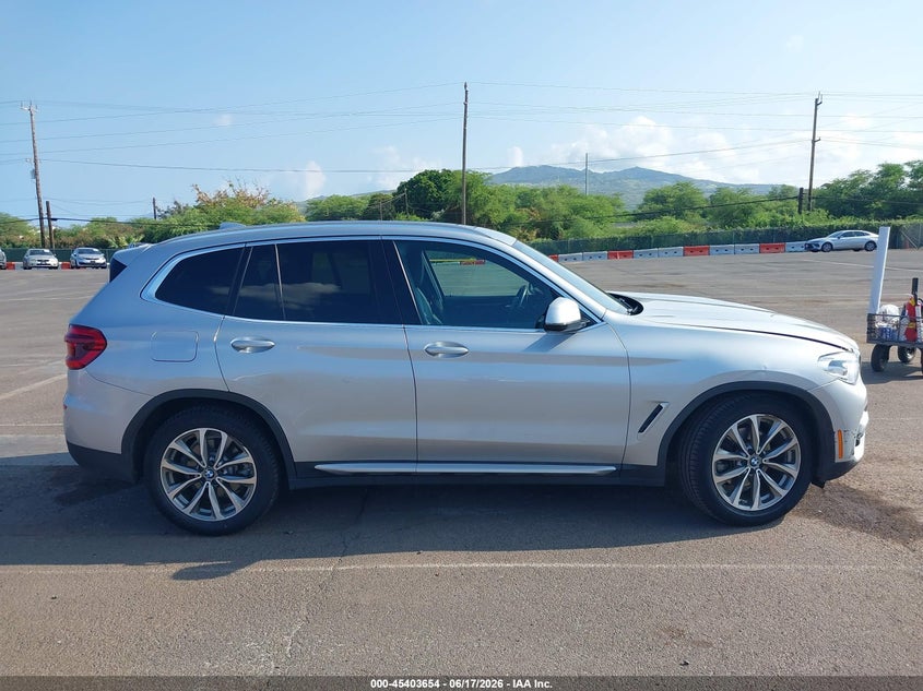 2019 BMW X3 SPORT UTILITY VEHICLE 2.0L I-4 DI, DOHC, VVT, TURBO, 248HP
