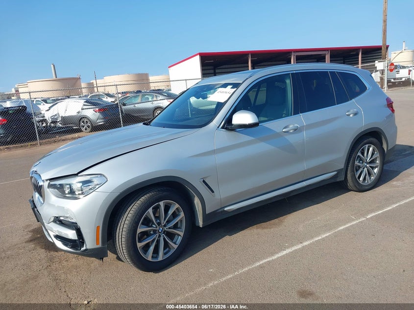 2019 BMW X3 SPORT UTILITY VEHICLE 2.0L I-4 DI, DOHC, VVT, TURBO, 248HP