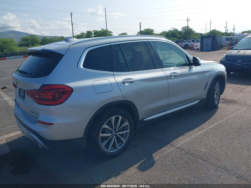 2019 BMW X3 SPORT UTILITY VEHICLE 2.0L I-4 DI, DOHC, VVT, TURBO, 248HP