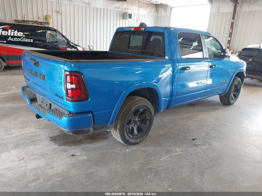 Vin: 1c6rrffg0sn204878, lot: 45901682, ram 1500 big horn  4x4 5'7 box 20254
