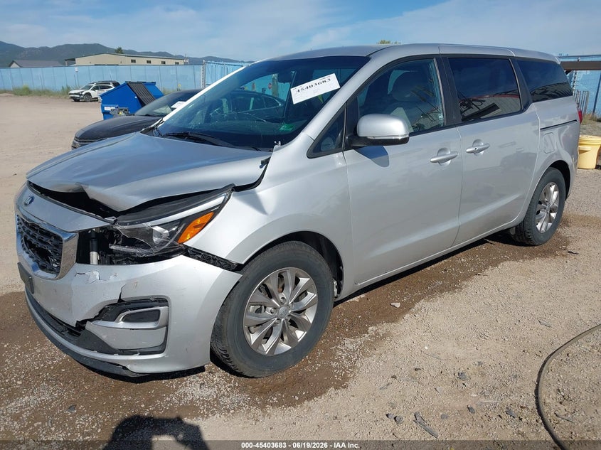 Vin: kndmb5c13m6667645, lot: 45901686, kia sedona lx 20212