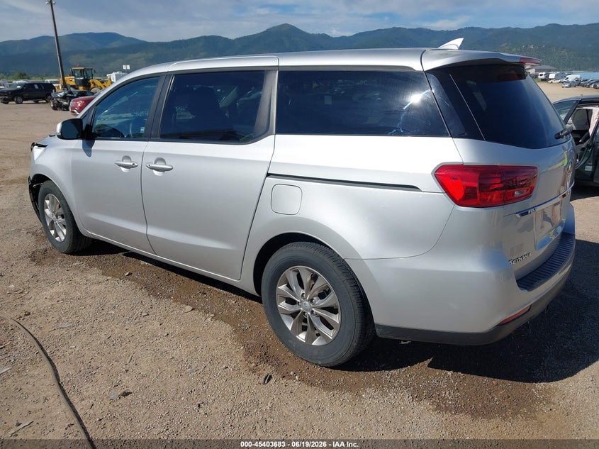 Vin: kndmb5c13m6667645, lot: 45901686, kia sedona lx 20213