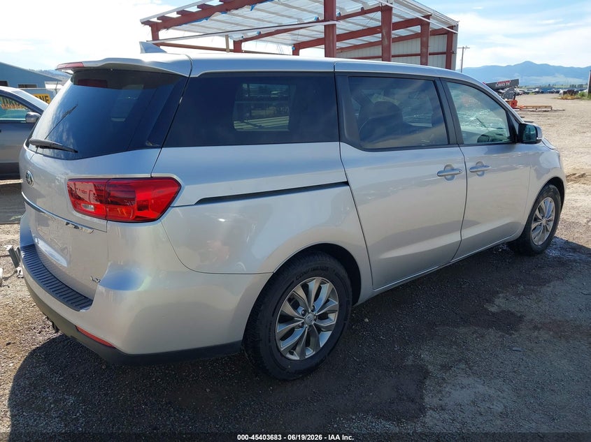 Vin: kndmb5c13m6667645, lot: 45901686, kia sedona lx 20214
