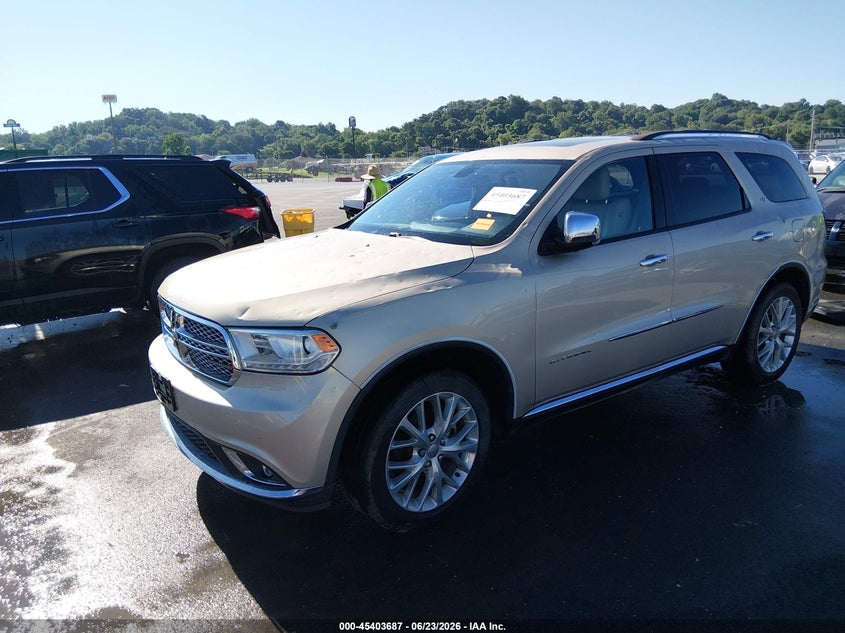 Vin: 1c4rdheg3fc244054, lot: 45901690, dodge durango citadel 20152