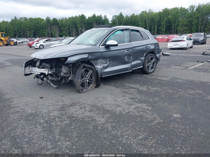 Vin: wa1a4afy1j2054838, lot: 45901710, audi sq5 3.0t premium plus 20182