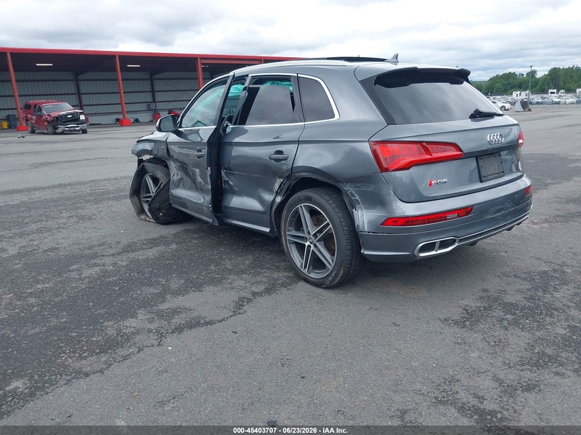 Vin: wa1a4afy1j2054838, lot: 45901710, audi sq5 3.0t premium plus 20183