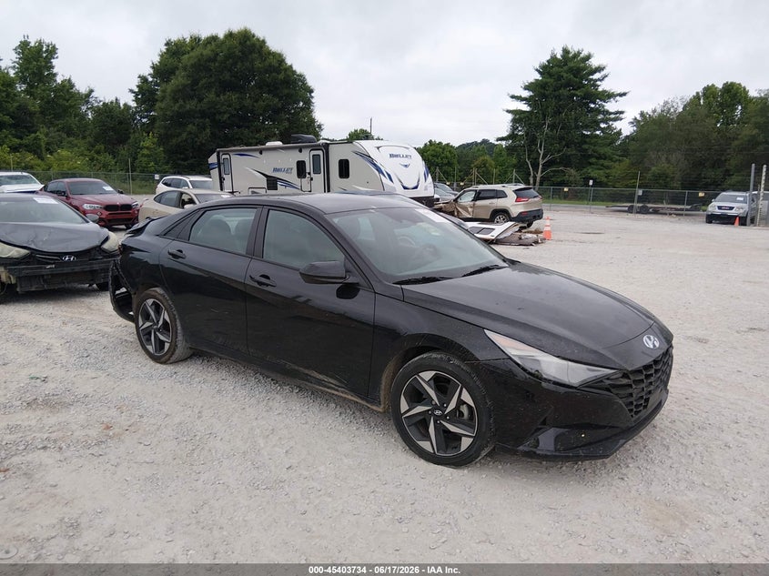 Vin: kmhls4ag8pu504689, lot: 45901737, hyundai elantra sel 20231