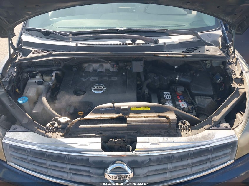 2009 Nissan Quest 3.5 S VIN: 5N1BV28U29N107947 Lot: 45403748