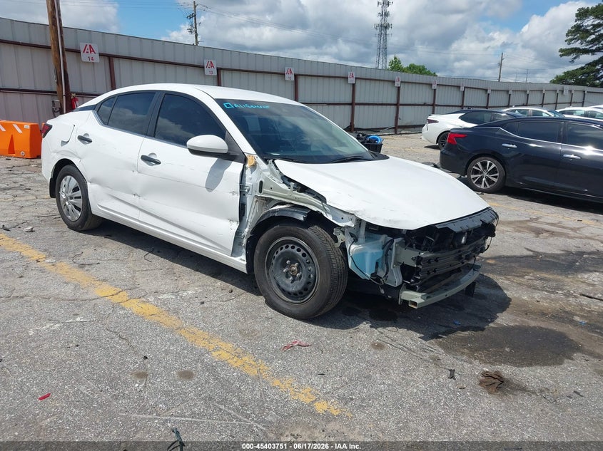 2025 NISSAN SENTRA auction photo 1