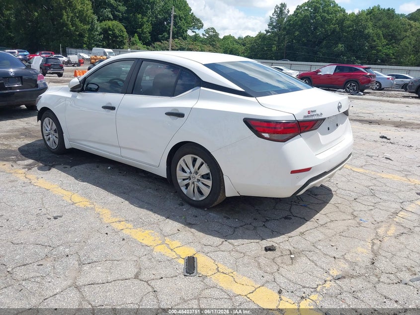 2025 NISSAN SENTRA auction photo 3