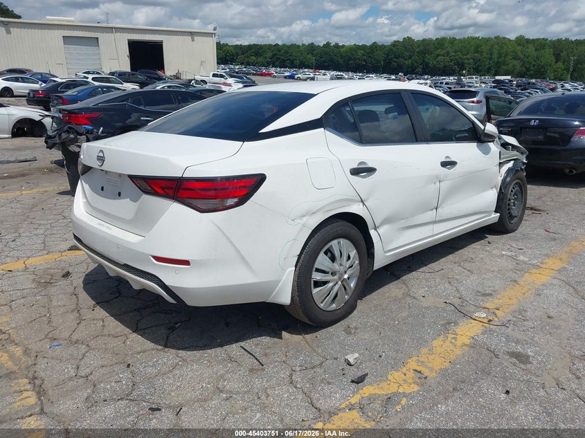 2025 NISSAN SENTRA auction photo 4