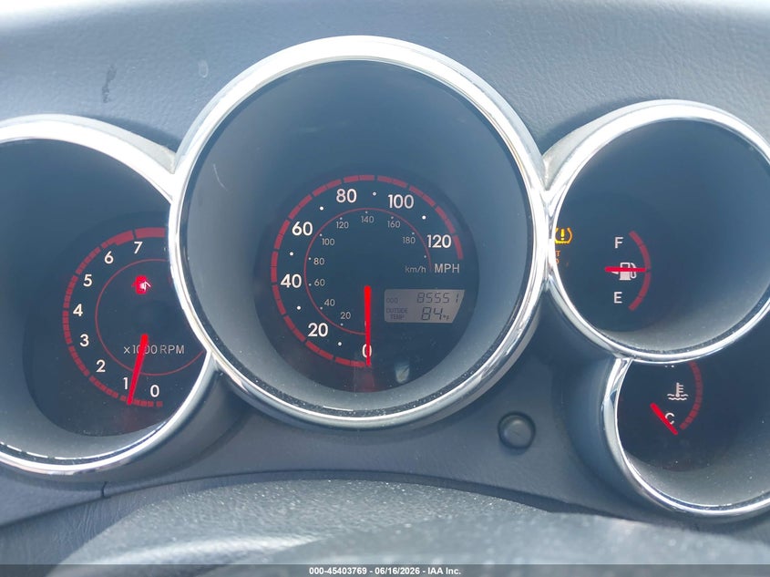 2008 Toyota Matrix Xr VIN: 2T1KR32E88C692289 Lot: 45403769