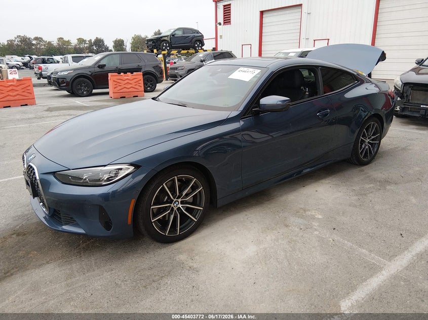 2021 BMW 430I auction photo 2