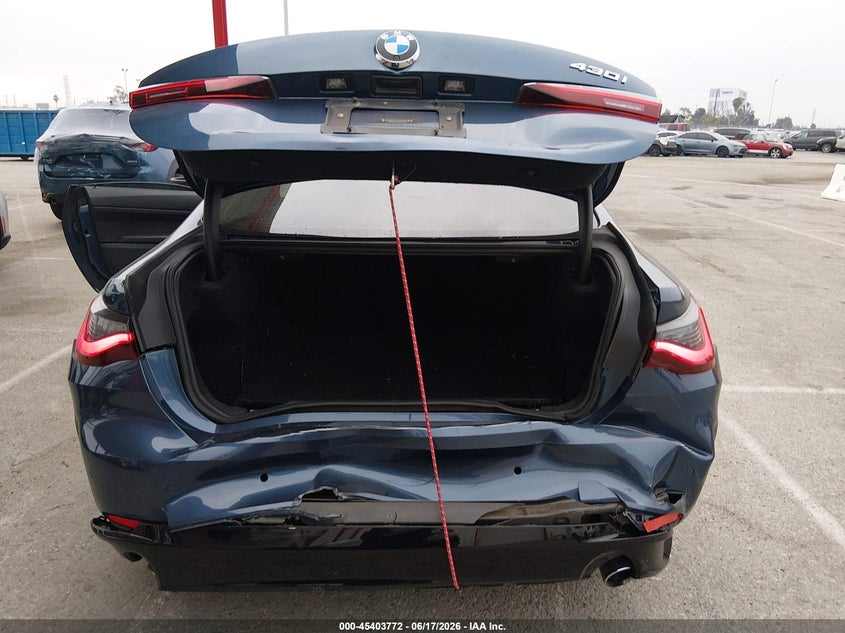 2021 BMW 430I auction photo 6