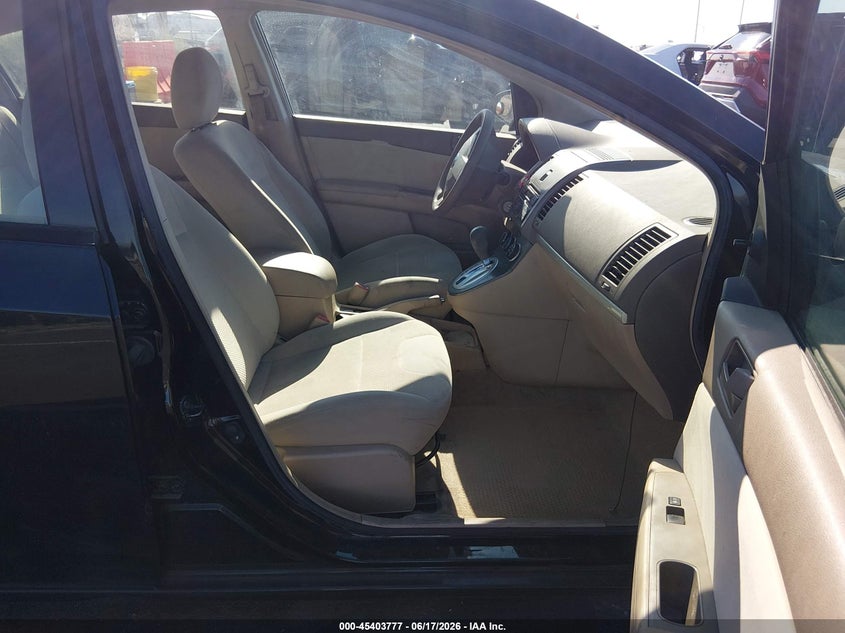 2011 NISSAN SENTRA SEDAN 2.0L I-4 DOHC, VVT, 140HP
