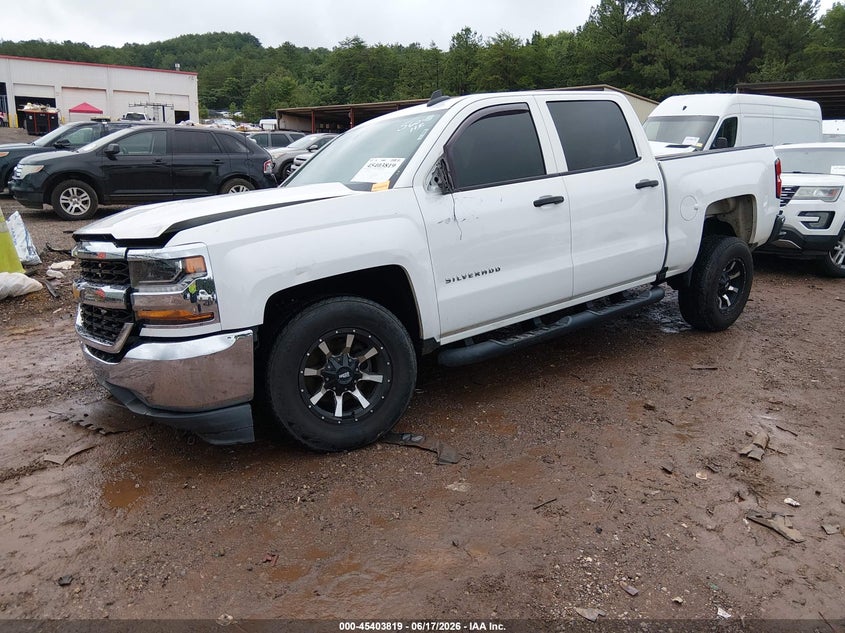 VIN 3GCPCNEH2HG203500 2017 CHEVROLET SILVERADO 1500 LS
