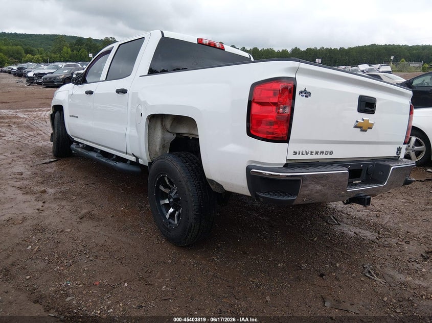 VIN 3GCPCNEH2HG203500 2017 CHEVROLET SILVERADO 1500 LS