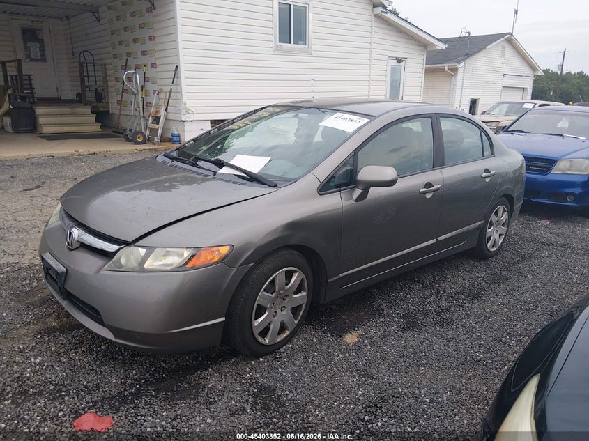 2008 Honda Civic Lx 1HGFA16568L068556 photo 1