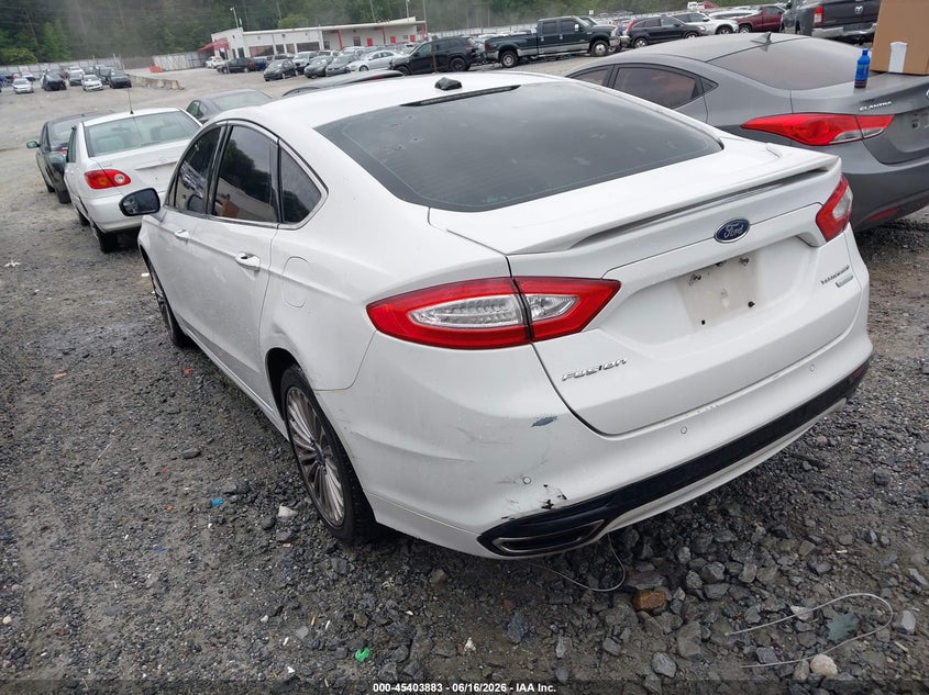 2014 FORD FUSION SEDAN 2.0L I-4 DI, DOHC, VVT, TURBO, 231HP
