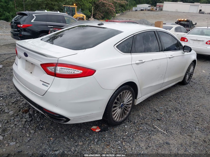 2014 FORD FUSION SEDAN 2.0L I-4 DI, DOHC, VVT, TURBO, 231HP