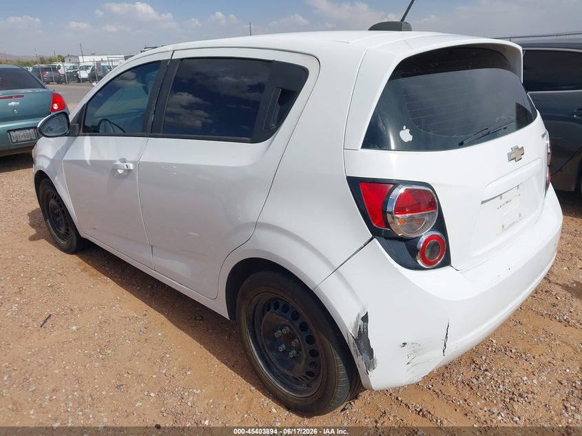 2015 CHEVROLET SONIC HATCHBACK 1.8L I-4 DOHC, VVT, 138HP