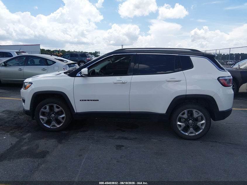 2019 JEEP COMPASS SPORT UTILITY VEHICLE 2.4L I-4 VVT, 180HP