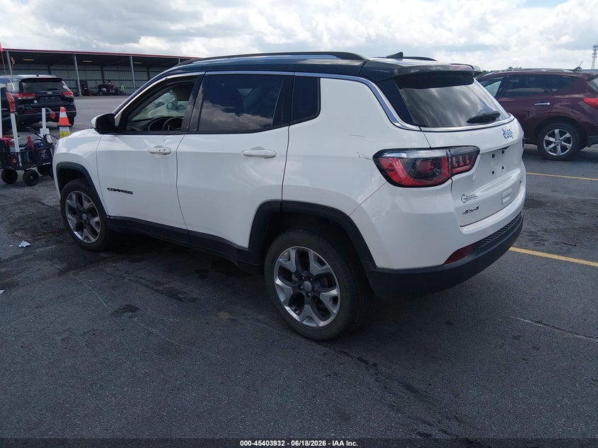 2019 JEEP COMPASS SPORT UTILITY VEHICLE 2.4L I-4 VVT, 180HP