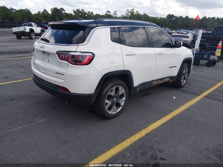 2019 JEEP COMPASS SPORT UTILITY VEHICLE 2.4L I-4 VVT, 180HP