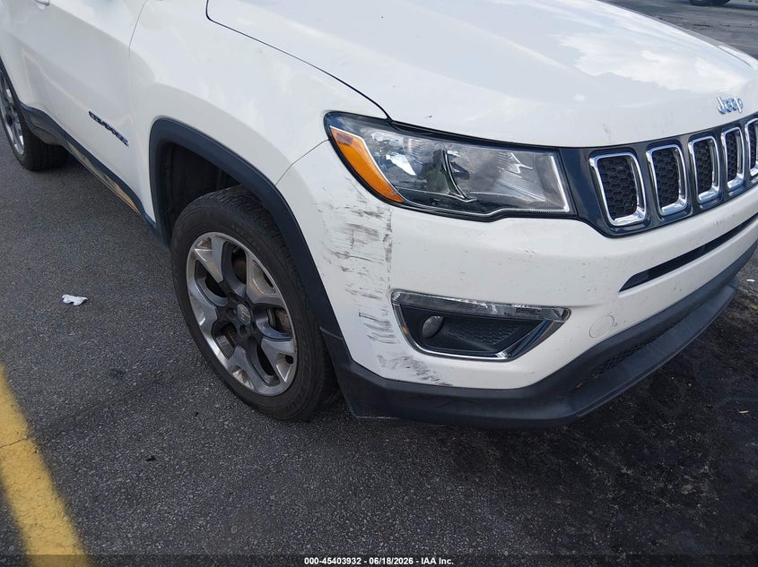 2019 JEEP COMPASS SPORT UTILITY VEHICLE 2.4L I-4 VVT, 180HP