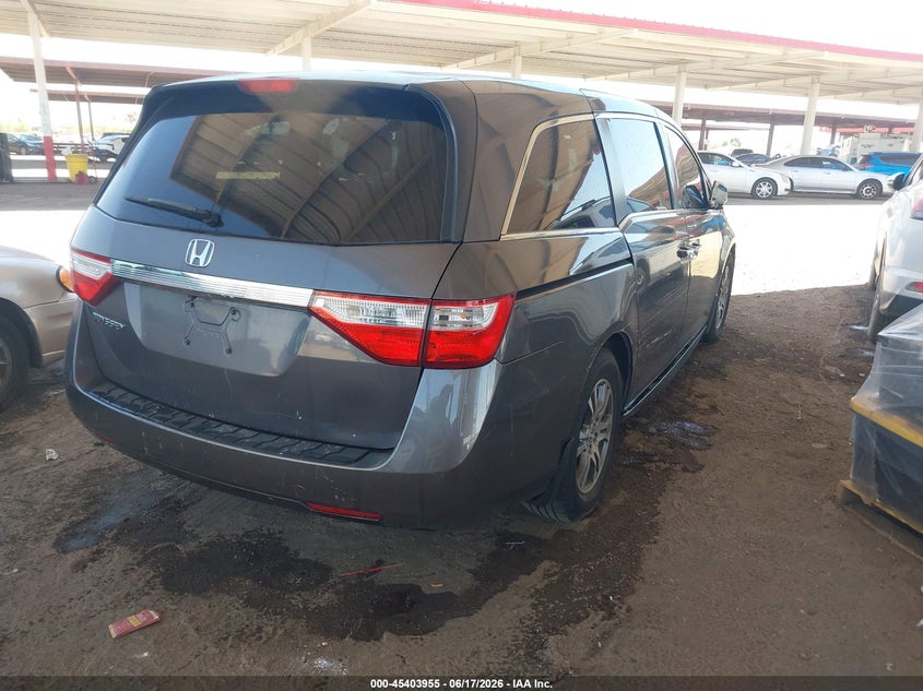 Vin: 5fnrl5h42db049128, lot: 45901978, honda odyssey ex 20134