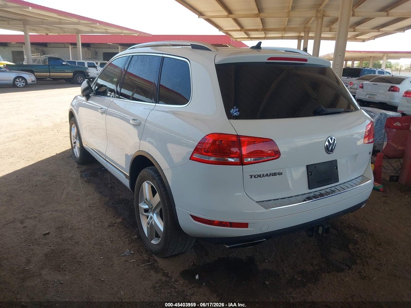Vin: wvgef9bp6dd011520, lot: 45901982, volkswagen touareg vr6 lux 20133